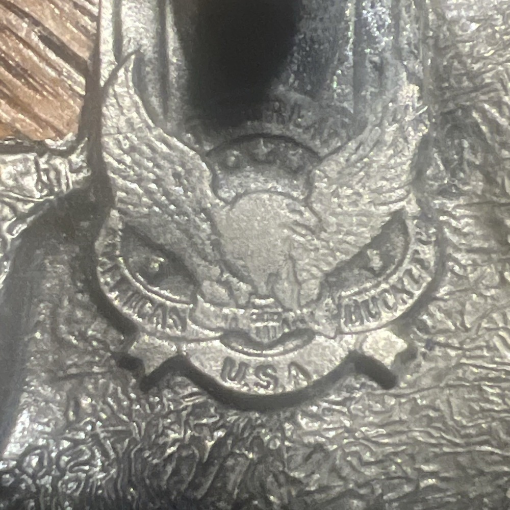 Vintage 1983 The Great American Buckle Company Locomotive serial #1083 USA Made - Picture 7 of 11